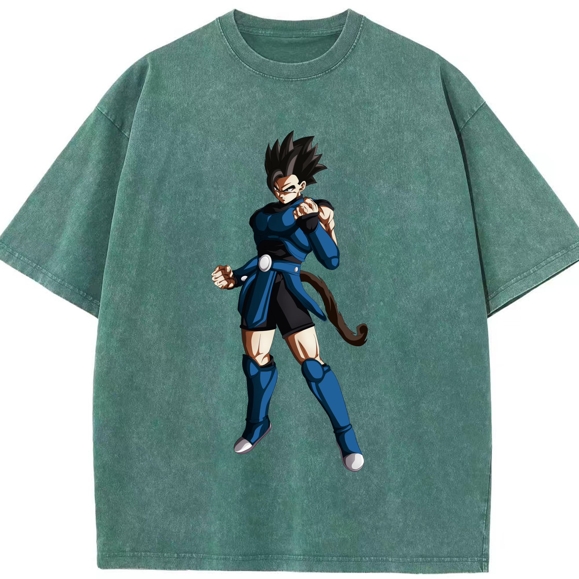 （画像用） ドラゴンボール 孫 悟飯（そんごはん）DRAGON BALL Son Gohan 綿100% ヴィンテージ風 半袖Tシャツ（フロントプリント）